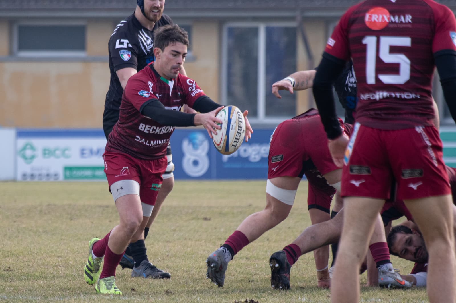 Lyons Piacenza contro Valorugby, Nicolò Casilio pronto a calciare