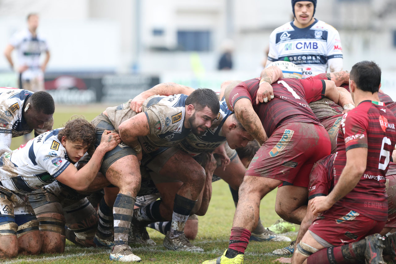 Mischia di rugby, Mogliano vs Valorugby